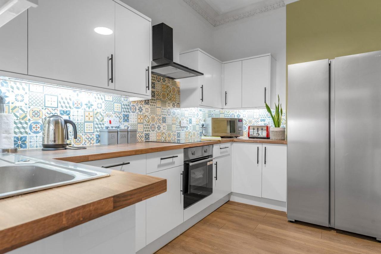 Cheerful Stays - Jamson Pl 3 Bed Apartment Edinburgh Luaran gambar